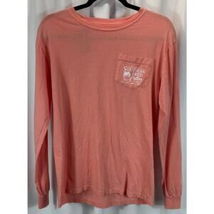 SOUTHERN‎ FRIED COTTON Size S Small Long Sleeve T-Shirt New Cow